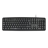 TECLADO ESTANDAR ALAMBRICO USB PERFECT CHOICE NEGRO TECLADO ESTANDAR ALAMBRICO USB PERFECT CHOICE NEGRO